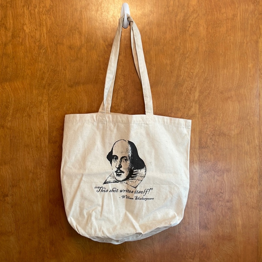 Shakespeare Novelty Tote Bag
